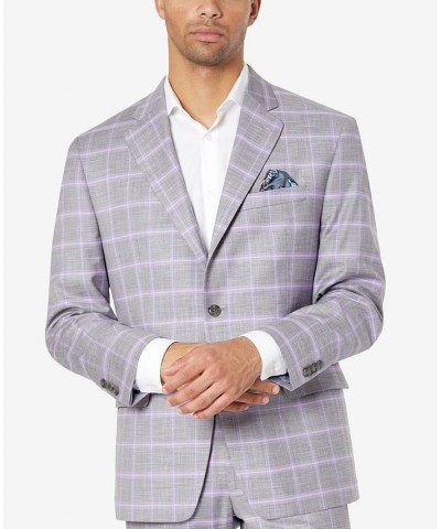 Men's Classic-Fit Patterned Suit Jacket PD04 $42.55 Suits