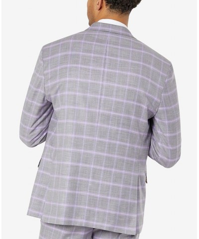 Men's Classic-Fit Patterned Suit Jacket PD04 $42.55 Suits