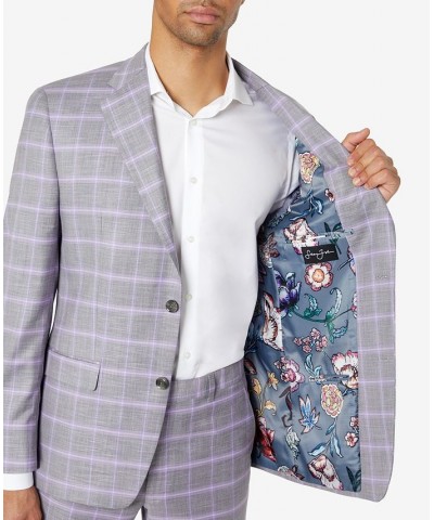 Men's Classic-Fit Patterned Suit Jacket PD04 $42.55 Suits