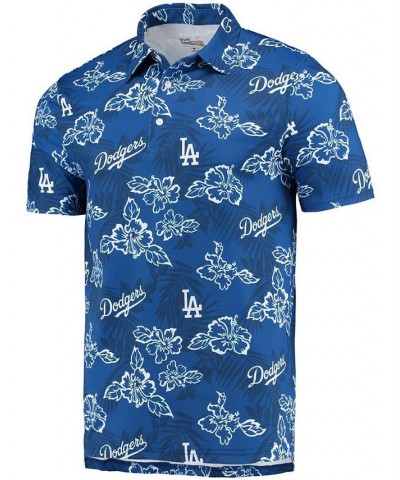 Men's Royal Los Angeles Dodgers Performance Polo Shirt $56.40 Polo Shirts