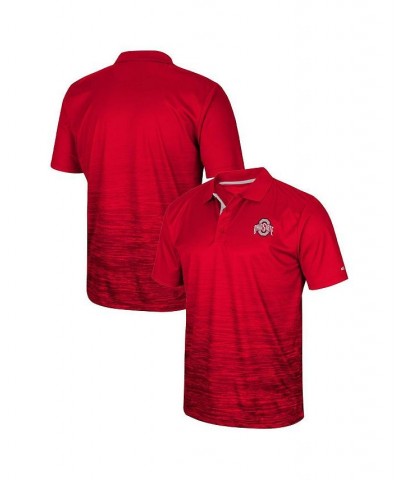 Men's Scarlet Ohio State Buckeyes Marshall Polo Shirt $33.79 Polo Shirts