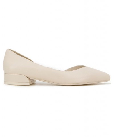 Women's Carolyn Pointy Toe Flats Tan/Beige $59.77 Shoes