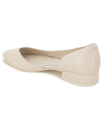 Women's Carolyn Pointy Toe Flats Tan/Beige $59.77 Shoes