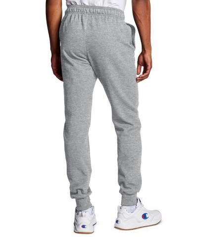 Men's Powerblend Fleece Jogger Pants Oxford Gray $19.95 Pants