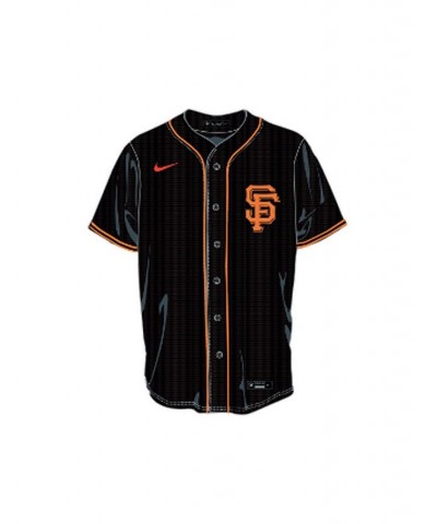 San Francisco Giants Men's Official Blank Replica Jersey $46.25 Jersey