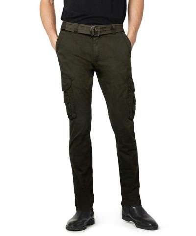 Men's Belted Cargo Pants Olive $41.34 Pants