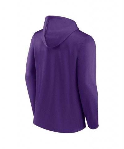 Men's Branded Purple LSU Tigers Ball Carrier Full-Zip Hoodie $33.00 Sweatshirt