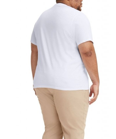 Men's Big and Tall Graphic Crewneck T-shirt White $18.54 T-Shirts