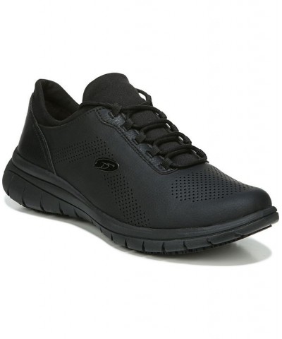 Women's Visionary Slip-Resistant Oxfords Black $37.80 Shoes