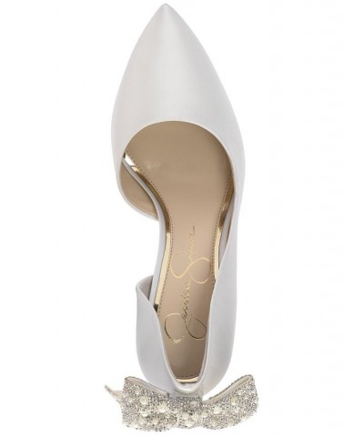 Women's Prizma Slip-On d'Orsay Pumps White $50.40 Shoes