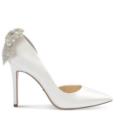 Women's Prizma Slip-On d'Orsay Pumps White $50.40 Shoes