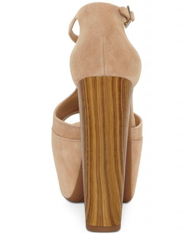 Dany Platform Sandals Tan/Beige $39.60 Shoes