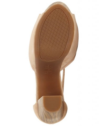 Dany Platform Sandals Tan/Beige $39.60 Shoes