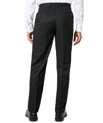 Men's Classic-Fit Black Solid Pants Black $22.00 Pants