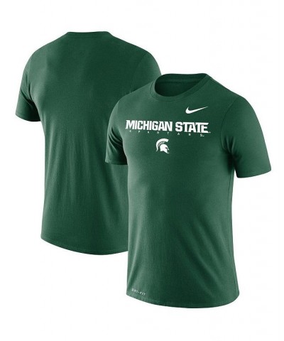 Men's Green Michigan State Spartans Facility Legend Performance T-shirt $25.00 T-Shirts