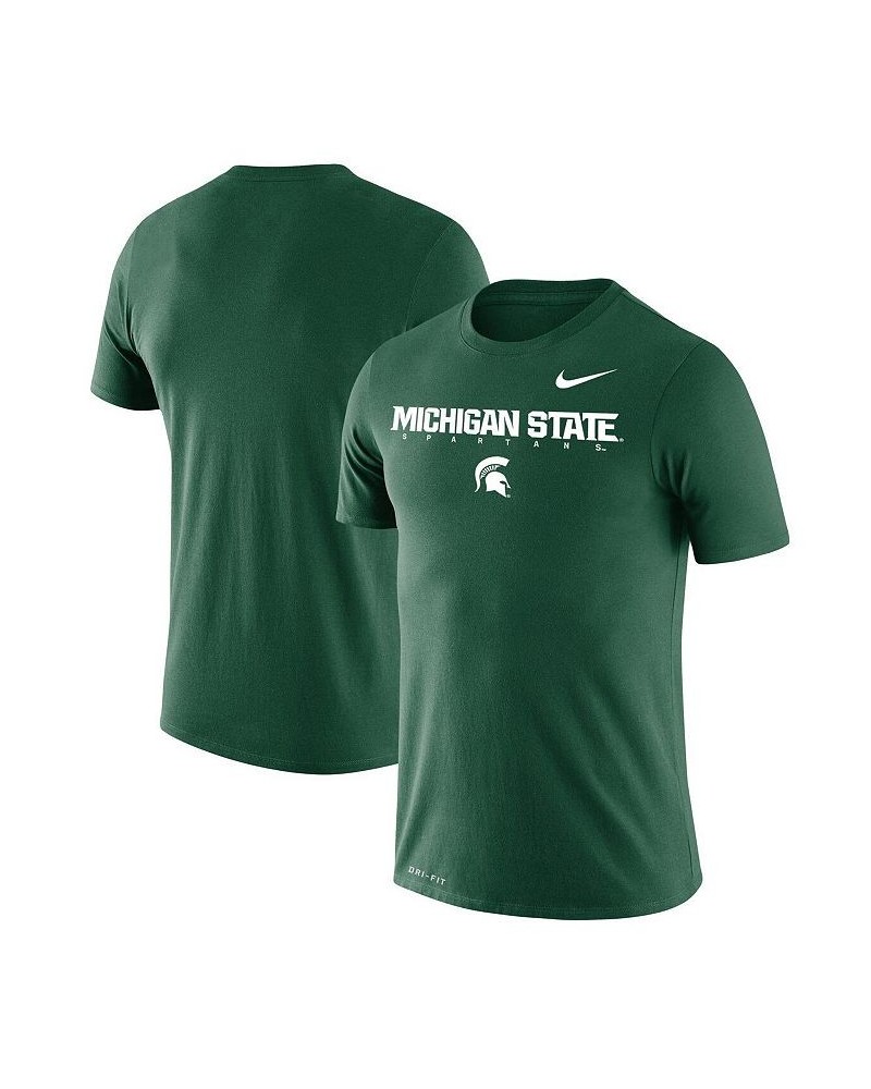 Men's Green Michigan State Spartans Facility Legend Performance T-shirt $25.00 T-Shirts