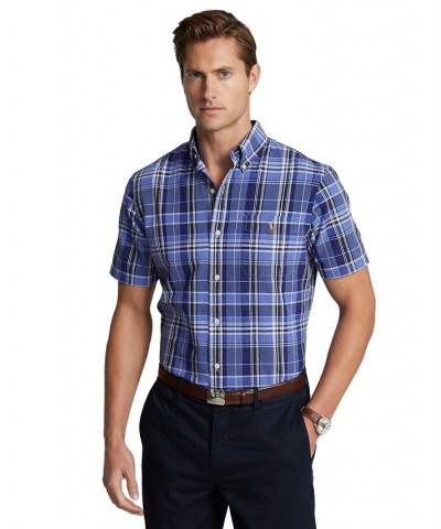 Men's Classic-Fit Oxford Shirt Blue $48.75 Shirts