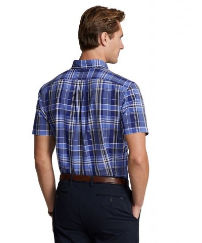 Men's Classic-Fit Oxford Shirt Blue $48.75 Shirts