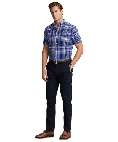 Men's Classic-Fit Oxford Shirt Blue $48.75 Shirts