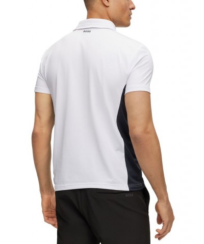 BOSS Men's Performance Polo Shirt White $51.06 Polo Shirts