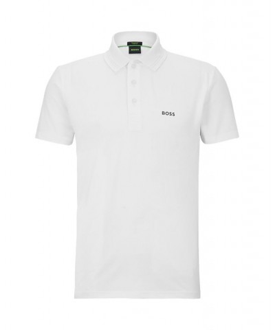 BOSS Men's Performance Polo Shirt White $51.06 Polo Shirts