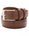 Men's Big and Tall Leather Belt Chocolate $13.12 Belts