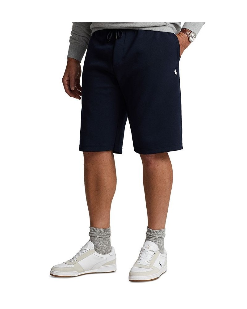 Men's Big & Tall Double-Knit Shorts Blue $34.72 Shorts