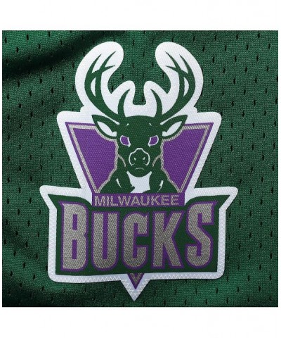 Men's Purple Milwaukee Bucks Big and Tall Hardwood Classics Team Swingman Shorts $38.00 Shorts