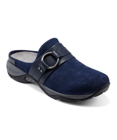 Women's Eleena Clogs Blue $37.09 Shoes