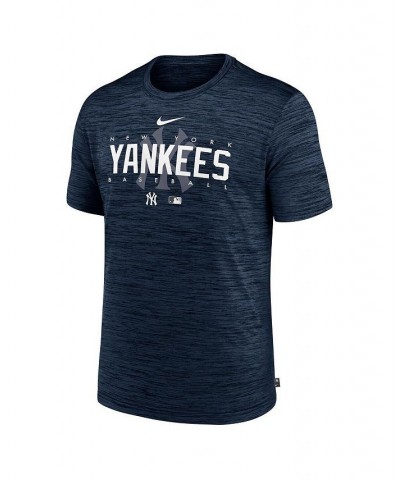 Men's Navy New York Yankees Authentic Collection Velocity Performance Practice T-shirt $29.99 T-Shirts