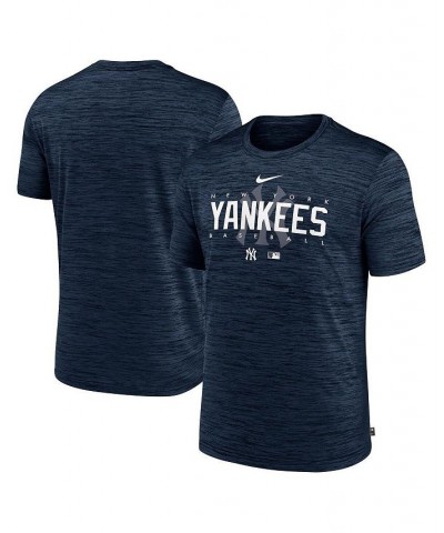 Men's Navy New York Yankees Authentic Collection Velocity Performance Practice T-shirt $29.99 T-Shirts