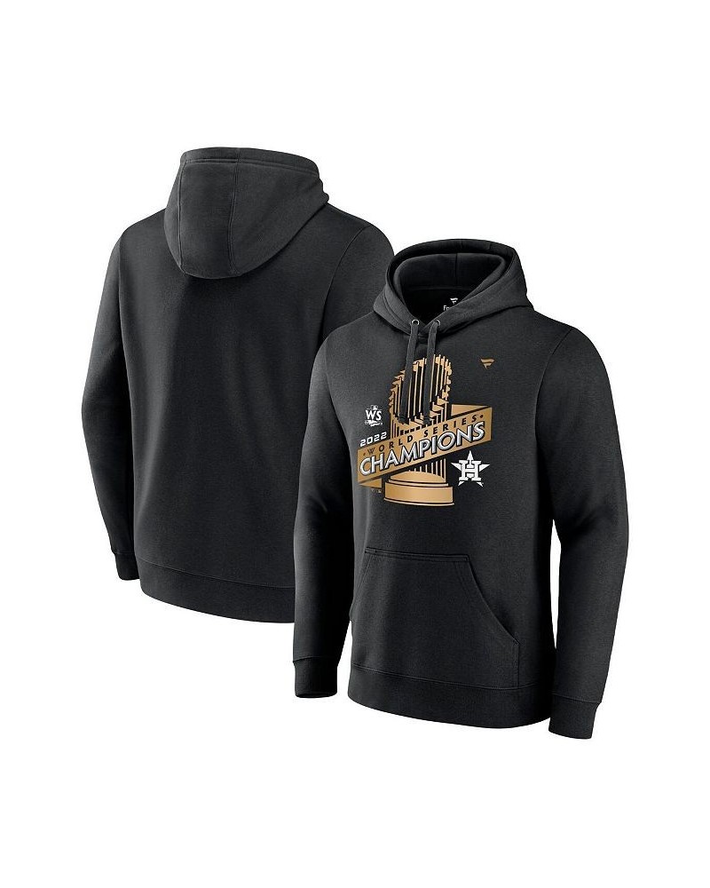 Men's Branded Black Houston Astros 2022 World Series Champions Parade Pullover Hoodie $37.80 Sweatshirt