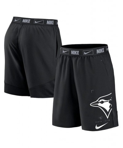 Men's Black Toronto Blue Jays Bold Express Performance Shorts $30.79 Shorts