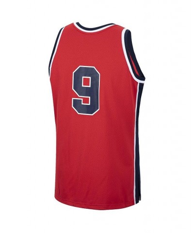 Men's Michael Jordan Red USA Basketball Authentic 1984 Jersey $91.20 Jersey