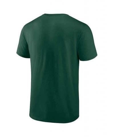 Men's Branded Green Michigan State Spartans Classic Inline Team T-shirt $19.24 T-Shirts