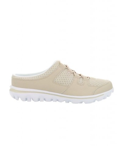 Women's Travelactiv Slide Casual Sneakers Tan/Beige $38.97 Shoes