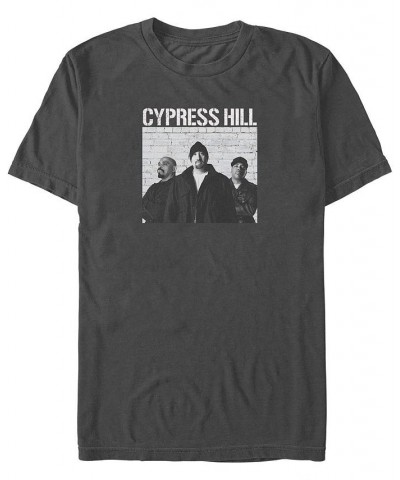 Men's Cypress Hill Photo Short Sleeve T-shirt Gray $16.80 T-Shirts