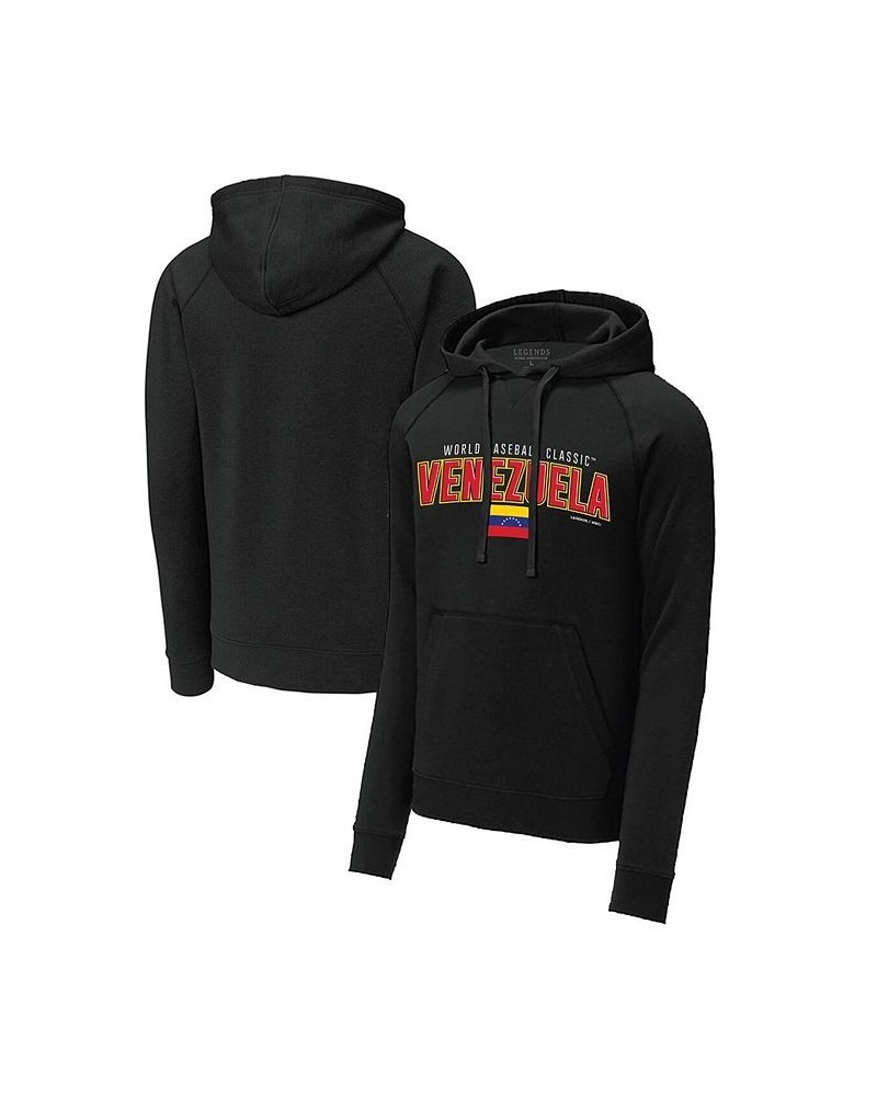 Men's Black Venezuela Baseball 2023 World Baseball Classic Country Pride Pullover Hoodie $33.60 Sweatshirt