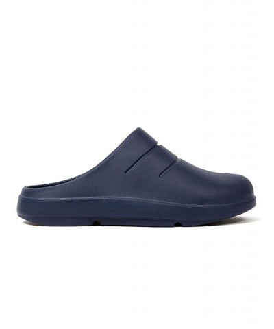 Men's Winston Comfort Cushioned Clogs Slippers Blue $16.49 Shoes