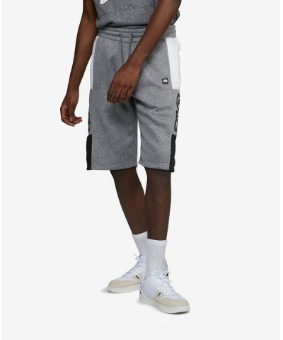 Men's In and Out Fleece Shorts Gray $30.74 Shorts