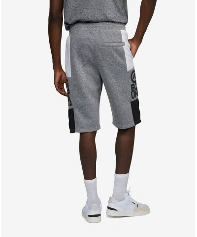 Men's In and Out Fleece Shorts Gray $30.74 Shorts