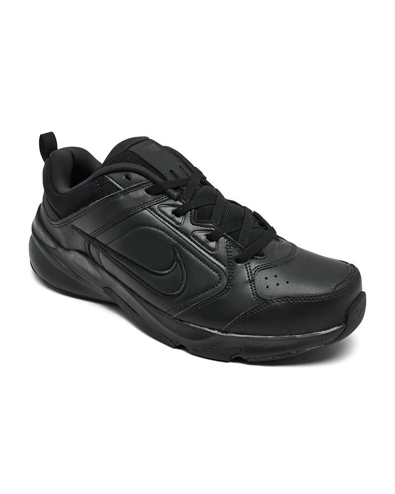 Men's WIDE Defy All Day Training Sneakers Black $33.80 Shoes