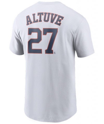 Men's Jose Altuve Houston Astros Name and Number Player T-Shirt $24.50 T-Shirts