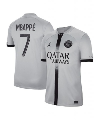 Men's Kylian Mbappe Black Paris Saint-Germain 2022/23 Away Breathe Stadium Replica Player Jersey $50.29 Jersey