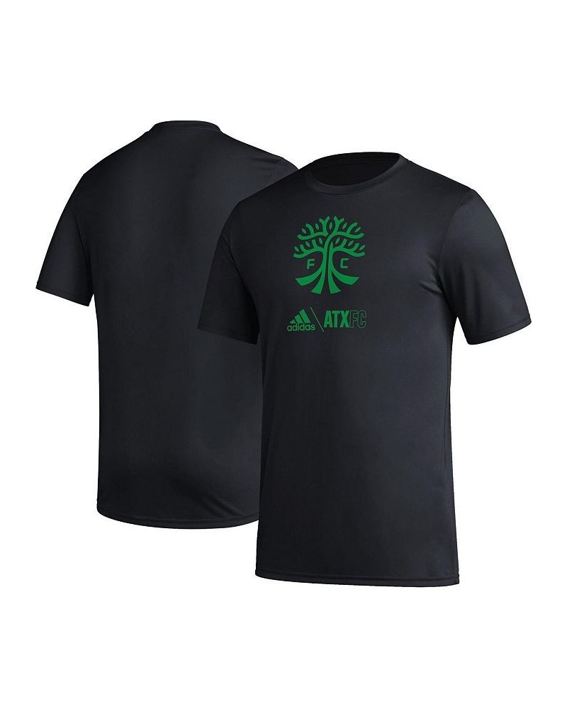 Men's Black Austin FC Icon T-shirt $22.50 T-Shirts