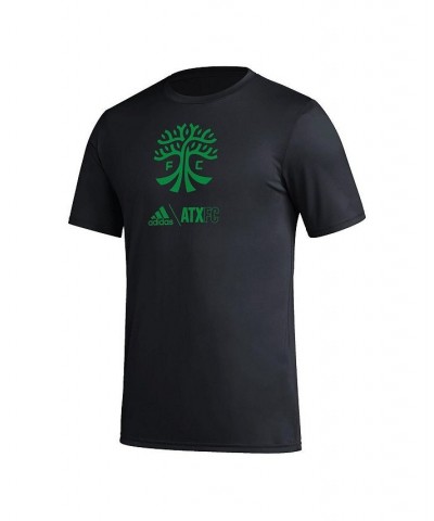 Men's Black Austin FC Icon T-shirt $22.50 T-Shirts