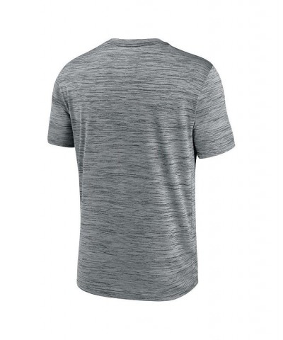 Men's Heather Gray Detroit Tigers Authentic Collection Velocity Performance Practice T-shirt $25.99 T-Shirts