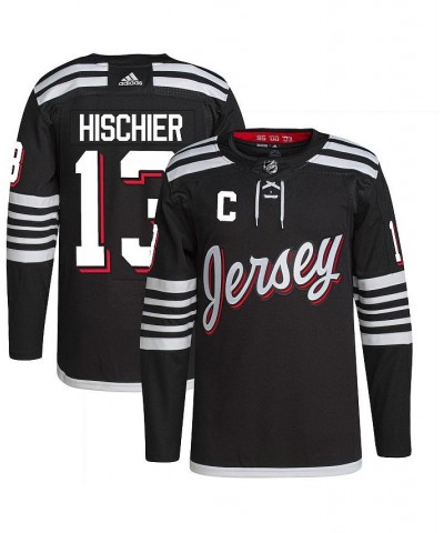 Men's Nico Hischier Black New Jersey Devils 2021/22 Alternate Primegreen Authentic Pro Player Jersey $83.72 Jersey