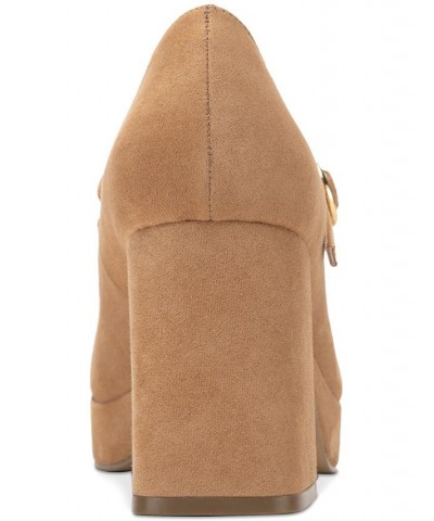 Vaneciaa Mary Jane Pumps Tan/Beige $34.98 Shoes