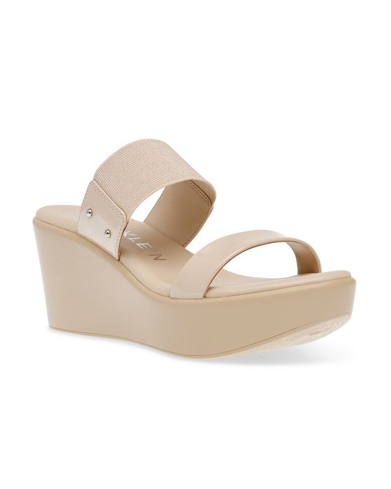 Women's Parker Platform Sandal Tan/Beige $38.40 Shoes